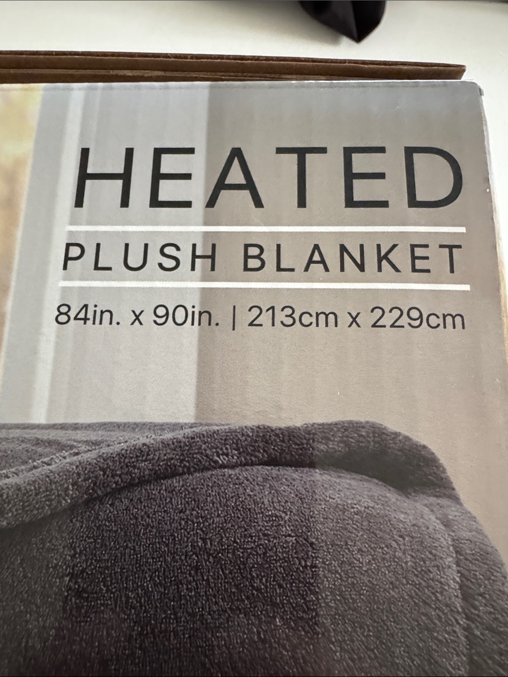 Heated Electric Blanket Queen Red Fleece Beautyrest - Picture 3 of 5